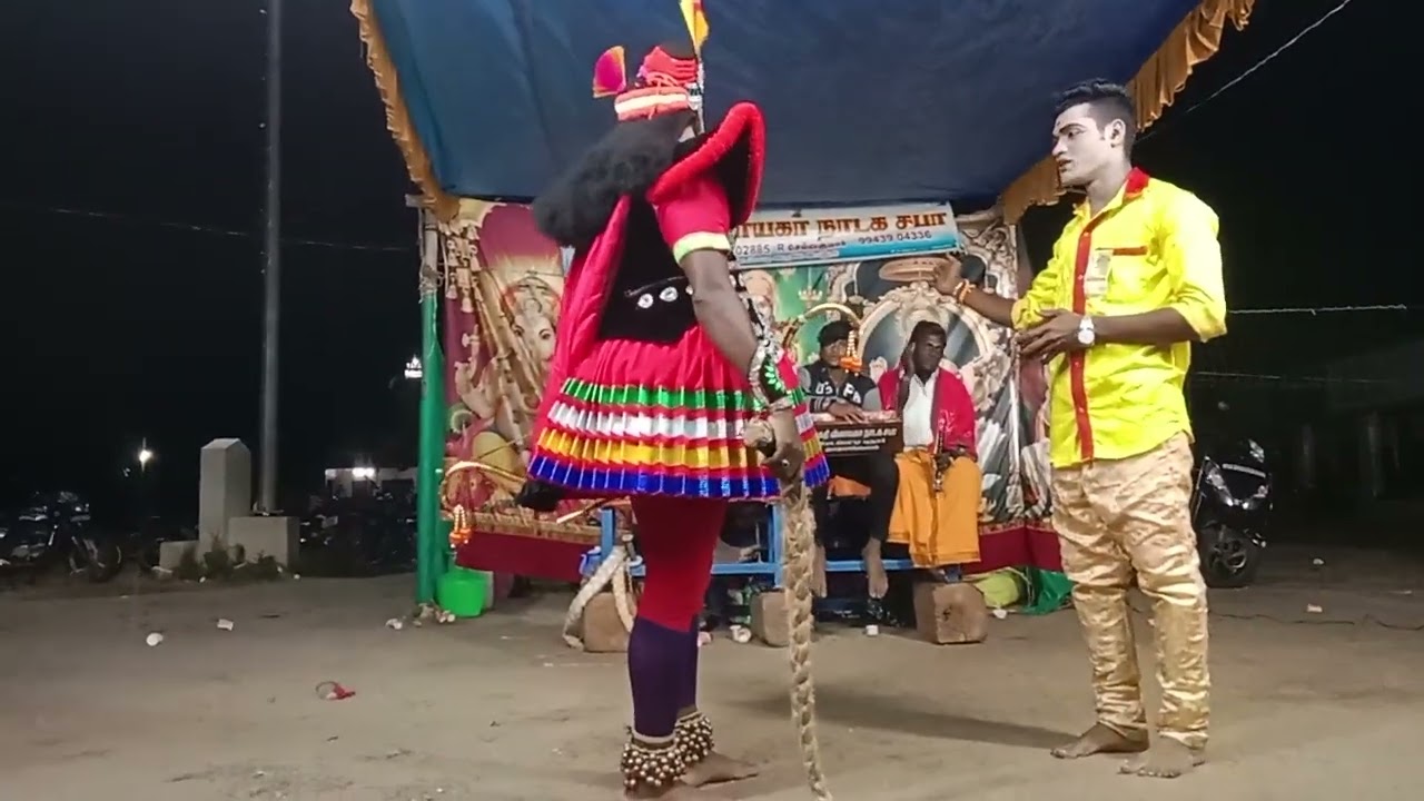 கர்ணன் வேடத்தில் சேடப்பட்டி செல்வன் வாத்தியார் அவர்கள் 🥰🥰🥰🥰