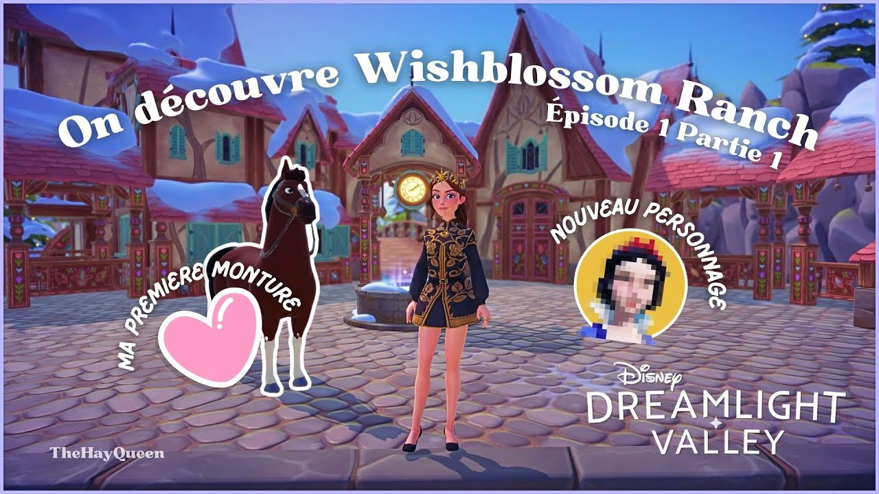 Premières impressions WishBlossom Ranch ! EP1.P1 - DDLV - FR 🐴