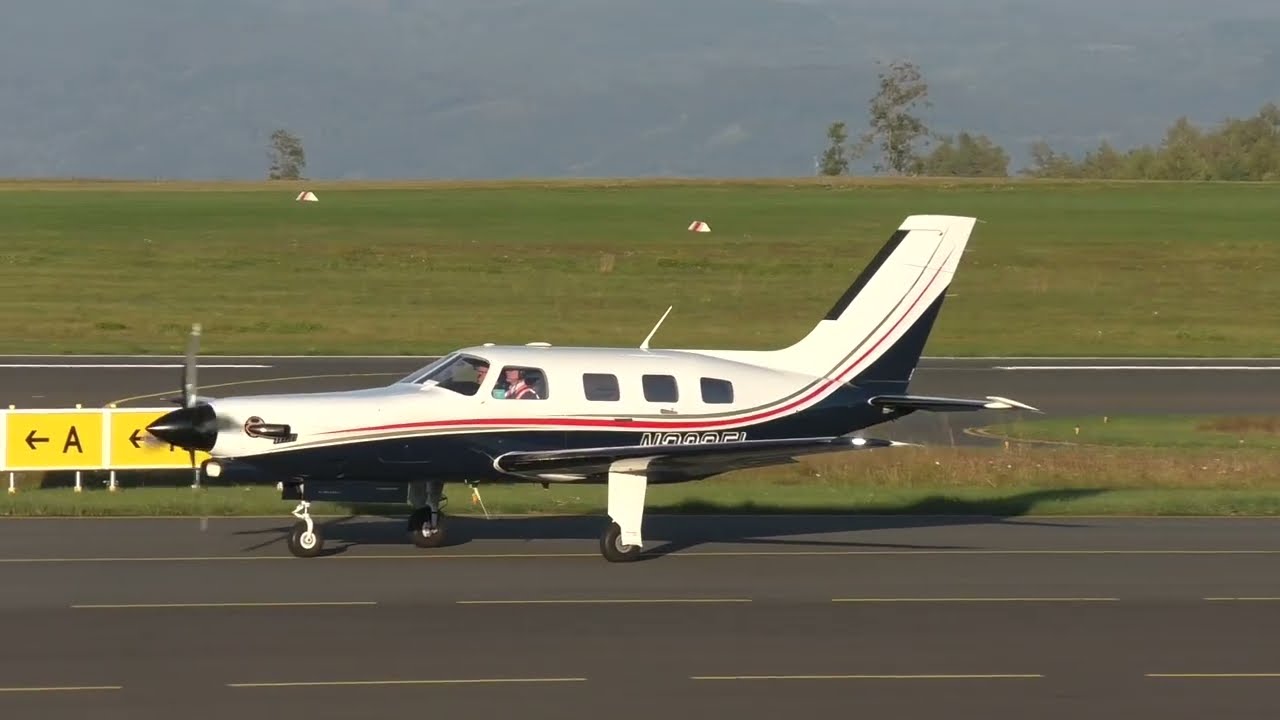 Siegerland Airport Planespotting 🛩️ (Piper PA-46-310P Malibu)