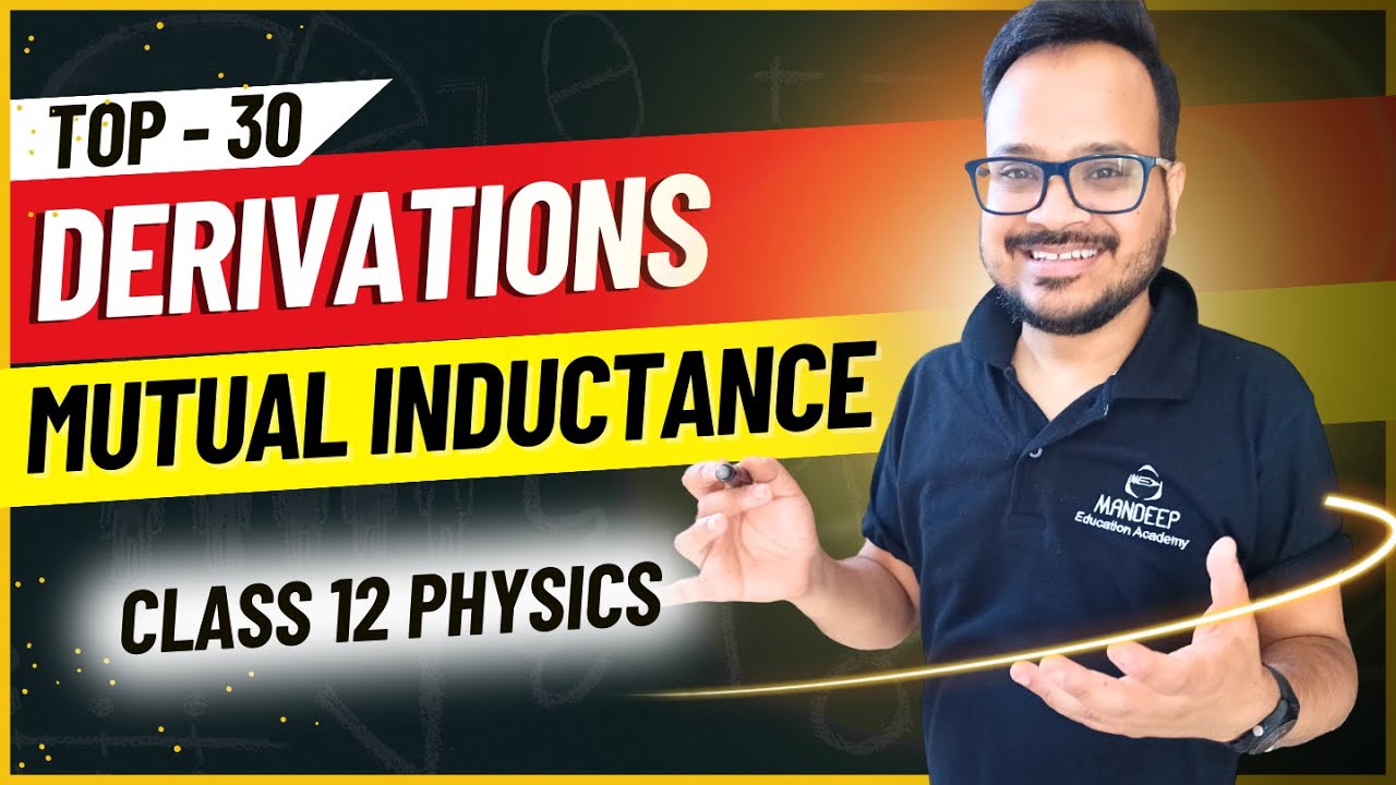 Mutual Inductance of Coaxial Coils | Class 12 Physics Important Topics 2024