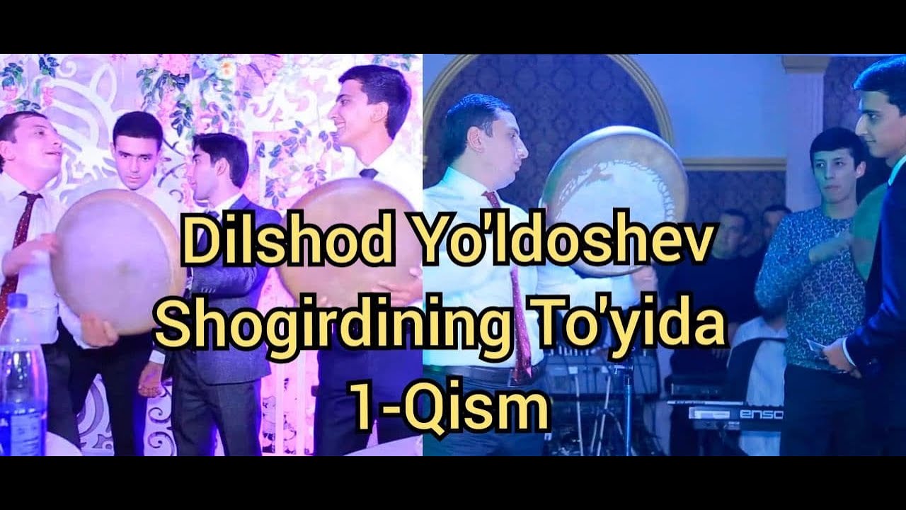 Dilshod Yo'ldoshev Kamat Doira  Shogirdining To'yida Samarqand_Kattaqo'rg'on Doira bazmi | 1-Qism.