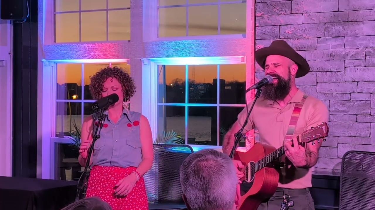 Goldpine performing Lost and Found at Harbor Stories Unplugged.