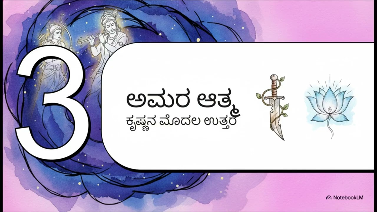 ಯೋಧನ ಬಿಕ್ಕಟ್ಟಿಗೆ ಗೀತೆಯ ಉತ್ತರ