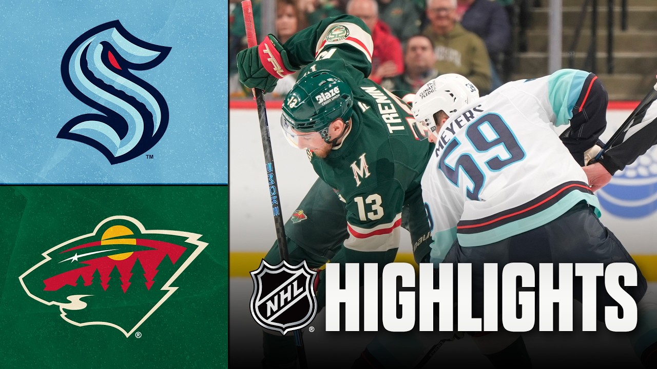 Kraken vs. Wild | NHL Highlights | April 07, 2026