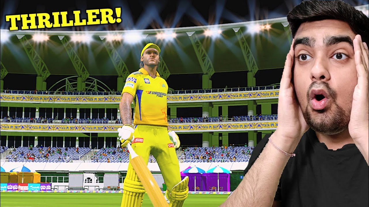 THRILLER! RCB Vs CSK IPL 2025 Cricket 24