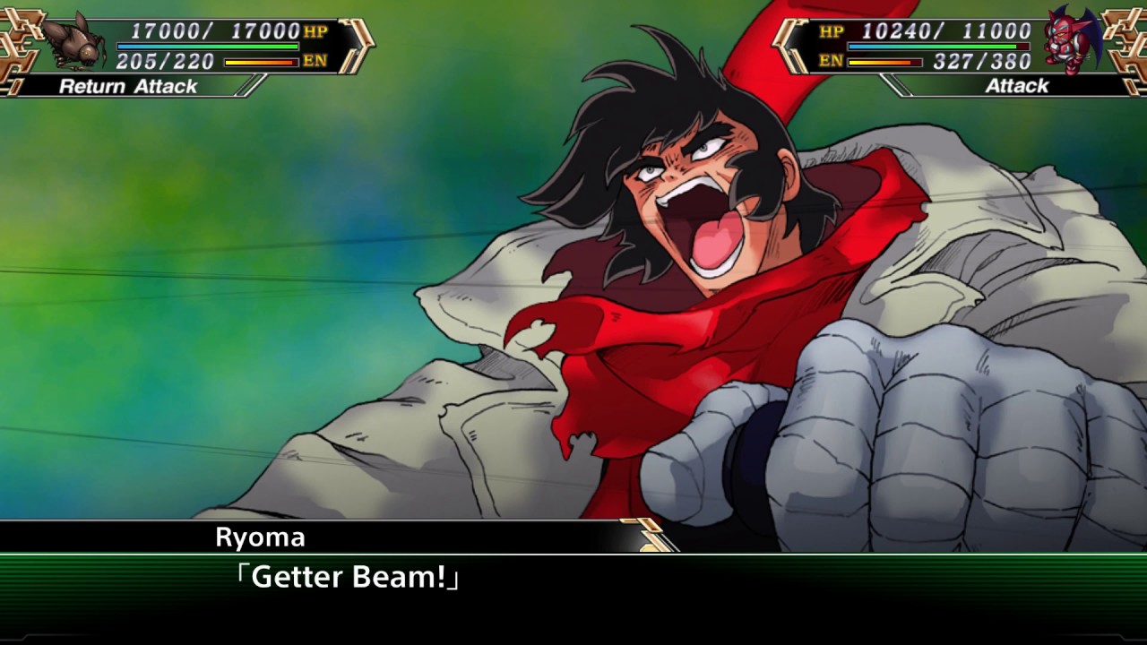 Super Robot Taisen V(ENG): Shin Getter All attacks