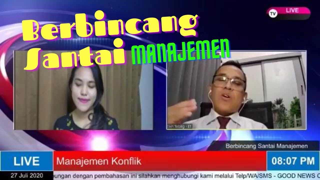 BERBINCANG SANTAI | Manajemen Konflik | Elvin Tobing (Psikolog)
