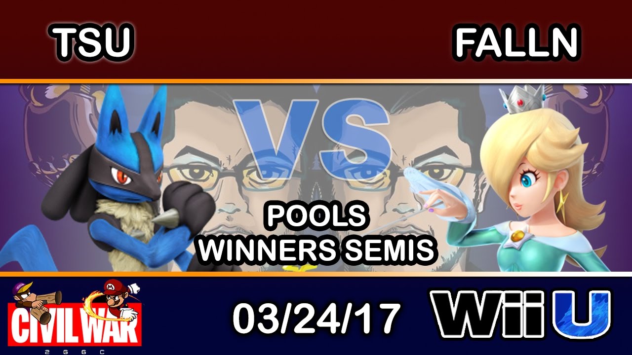 2GGC: Civil War - Tsu (Lucario) Vs. LooK | falln (Rosalina) Pools Winners Semis