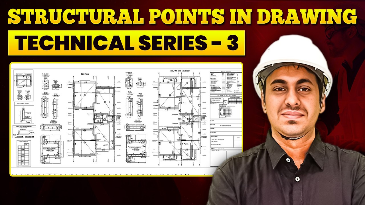 Пояснение к конструктивным точкам на чертеже | Руководство для инженера-строителя | Технический с...
