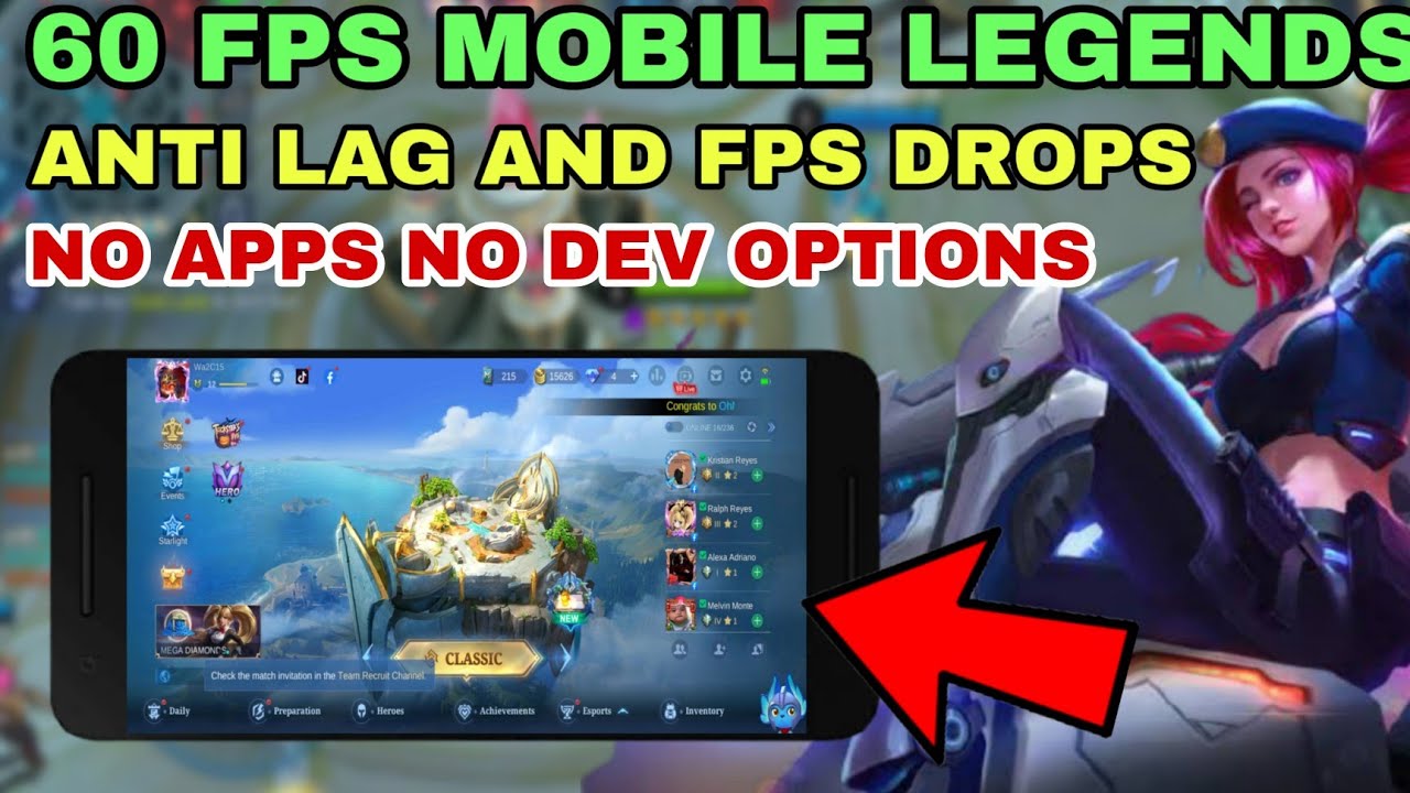 2 Simple Things na magpapaSMOOTH ng Mobile Legends sa Phone mo! Fix Mobile Legends Lag and Fps Drops