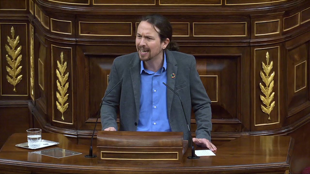 Pablo Iglesias/ Debate de Investidura/ 7 de enero de 2020