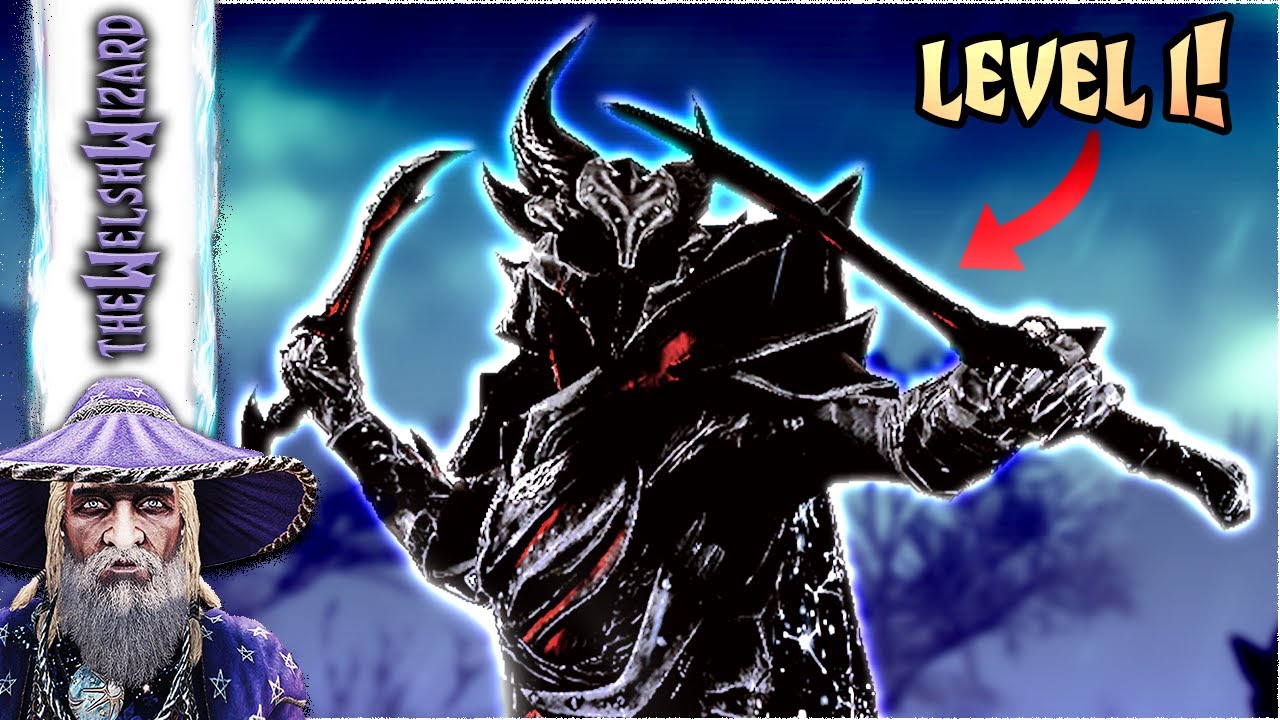 Skyrim: How to Get Daedric Gear at Level 1 (Without Smithing!)