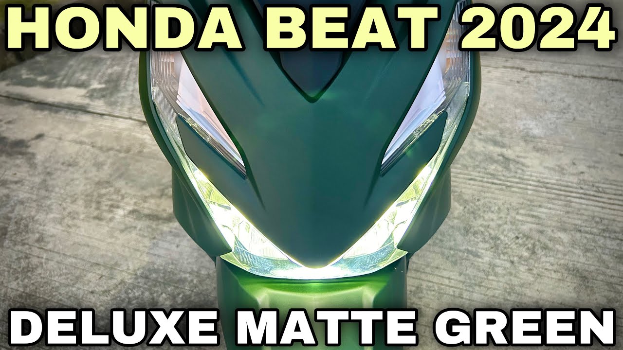 SUDAH KEYLESS‼️BEAT DELUXE 2024 KEYLESS MATTE GREEN