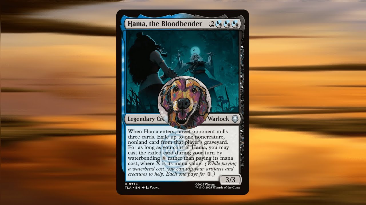Unique Build with Hama, the Bloodbender