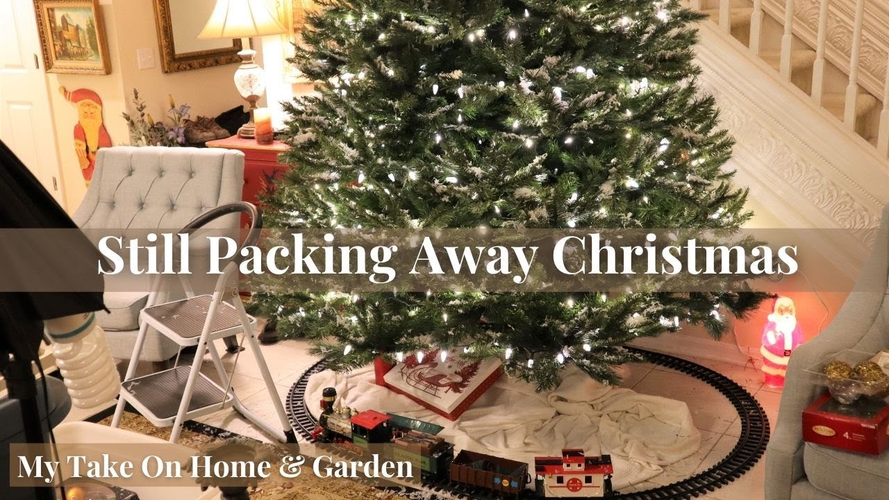 I Am Still Packing Away My Christmas Decor!!