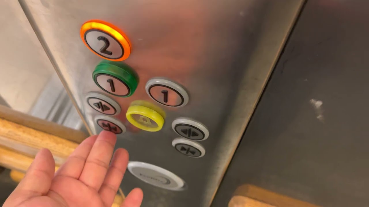 KONE EcoDisc 3gen Lift at Sørlandssenteret, Kristiansand, Norway