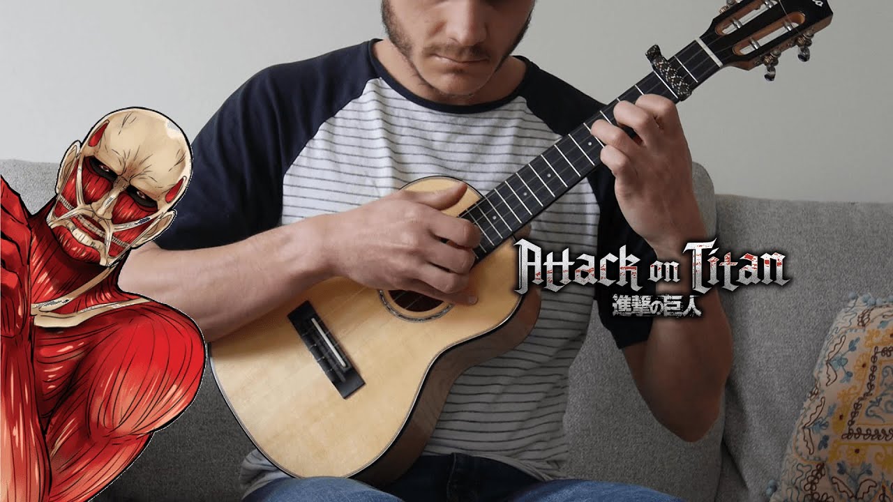 Call of silence / Eye Water - Attack on Titan SNK 進撃の巨人 ukulele cover