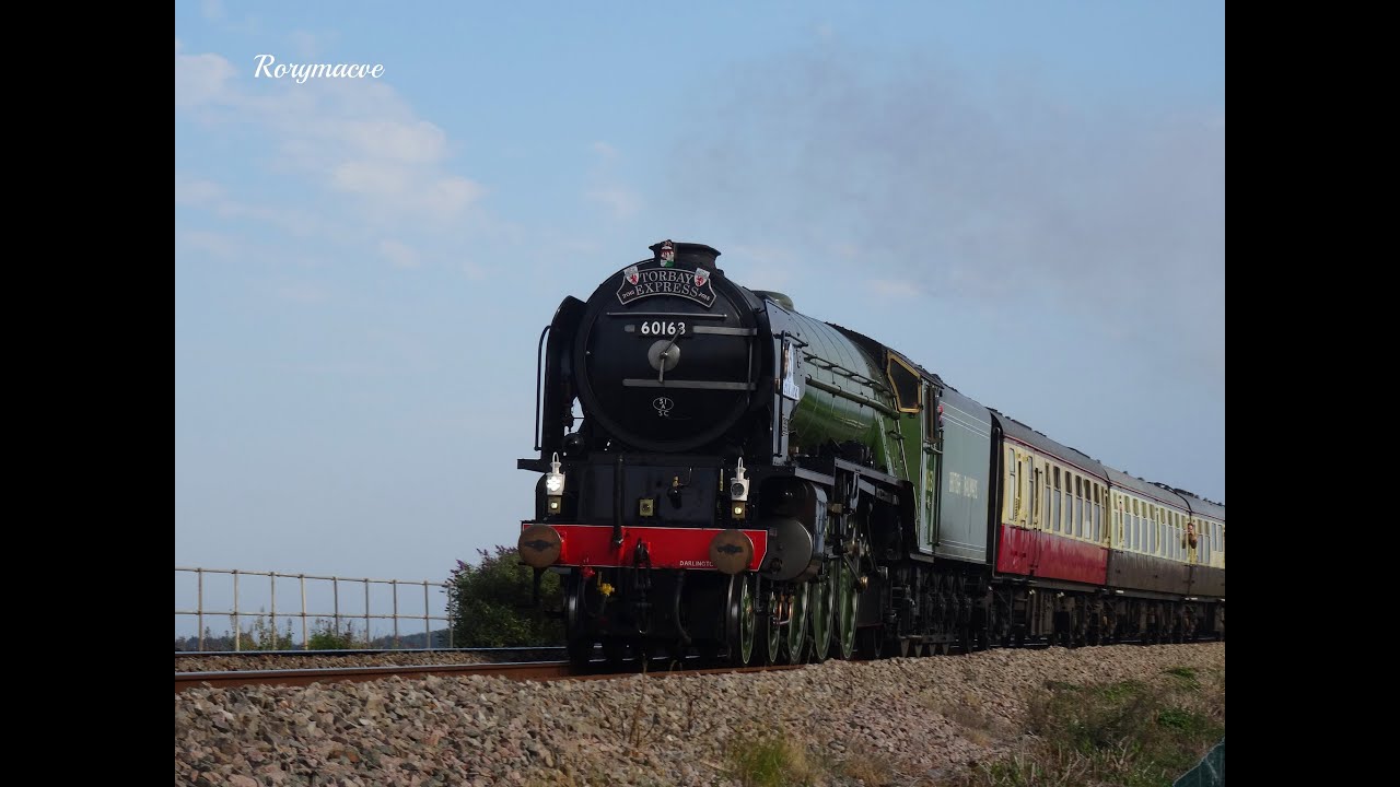 British steam trains at full speed! 2013 - 2015