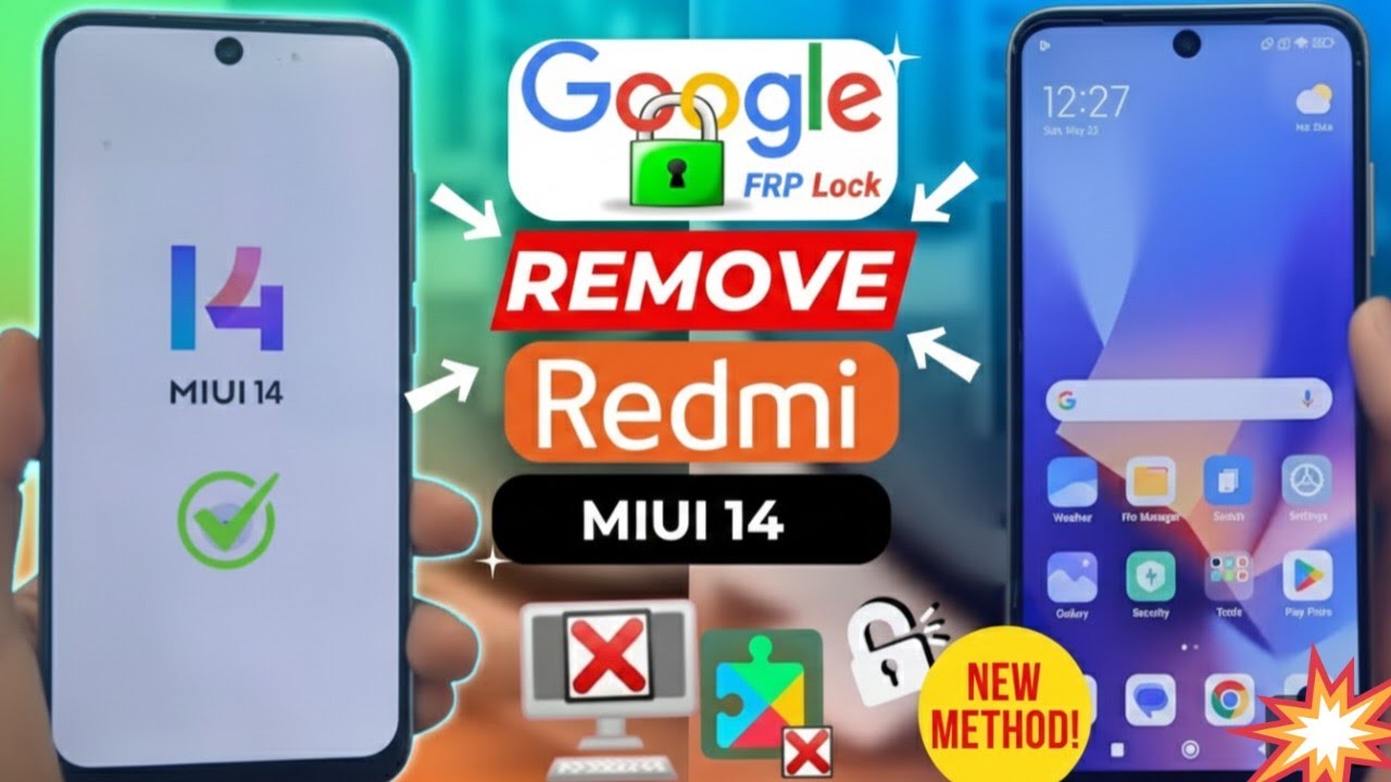 Poco M6 5G FRP Bypass | Redmi 13 5G FRP Bypass Android 14 (New Method)