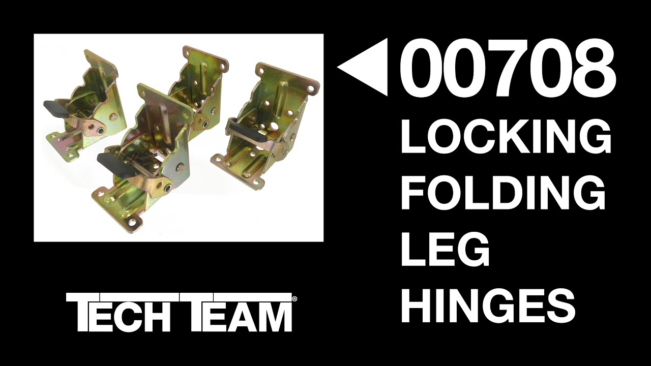 Tech Team 00708 Locking Folding Leg Hinges