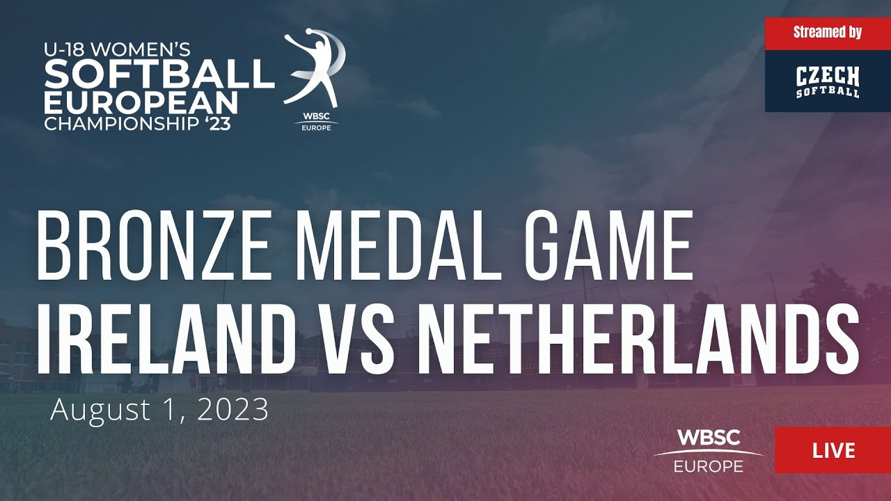 85 U-18 Women's Softball European Championship Bronze Medal Game: Ireland VS Netherlands