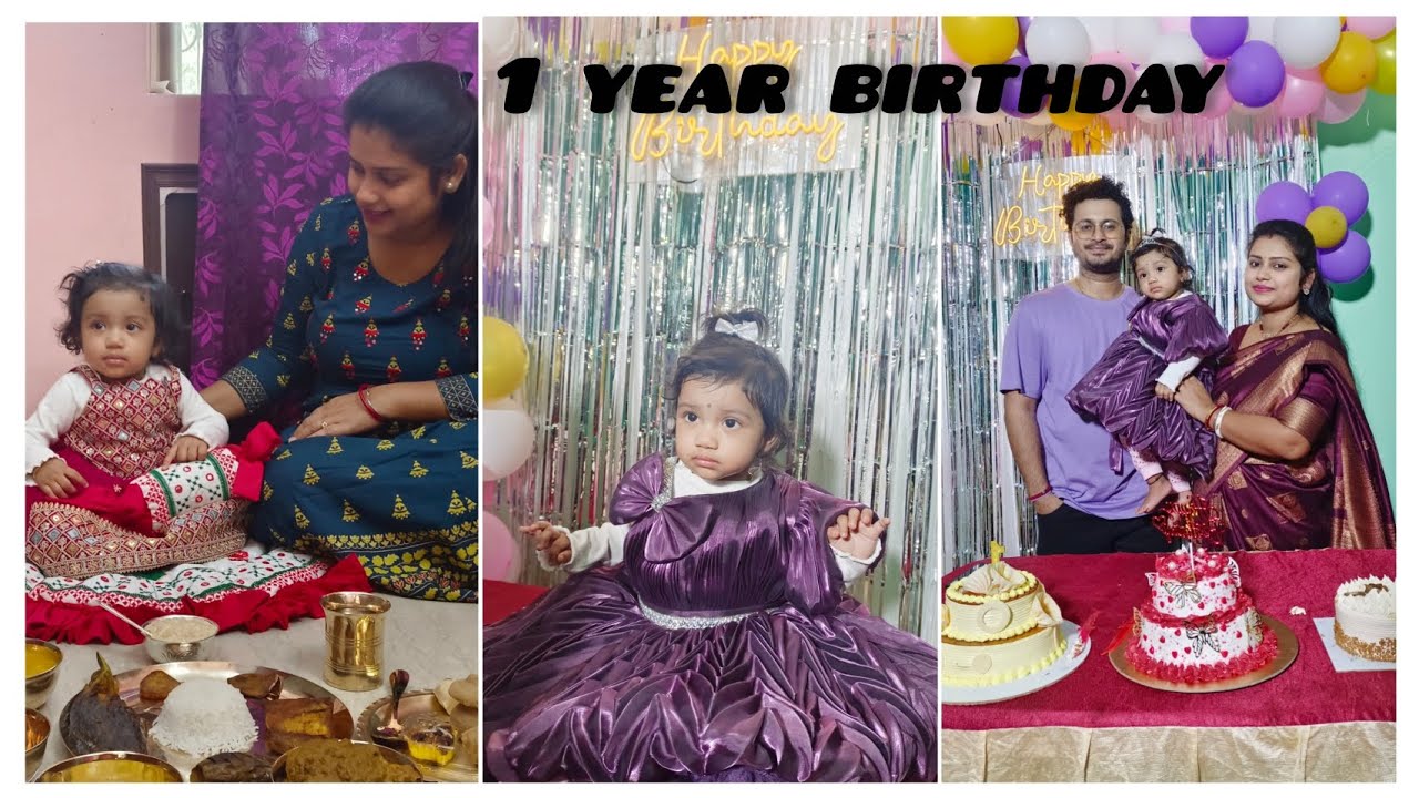 || Raahi's 1 year birthday celebration ||
