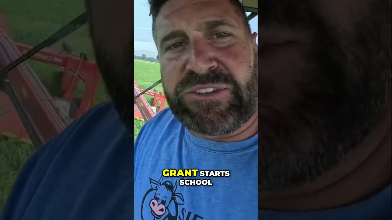 Farm Life Update: Third Cutting, Grant's School, and Sports! 