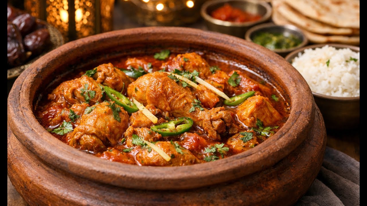 Clay pot Green Chicken 🍗 Curry 🍛 -Ramadan live Cooking 🧑‍🍳