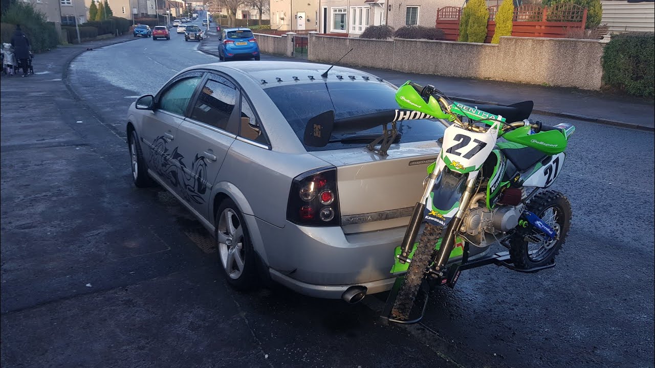 DIRT BIKE CARRIER RACK FOR  CARS WITH TOWBARS