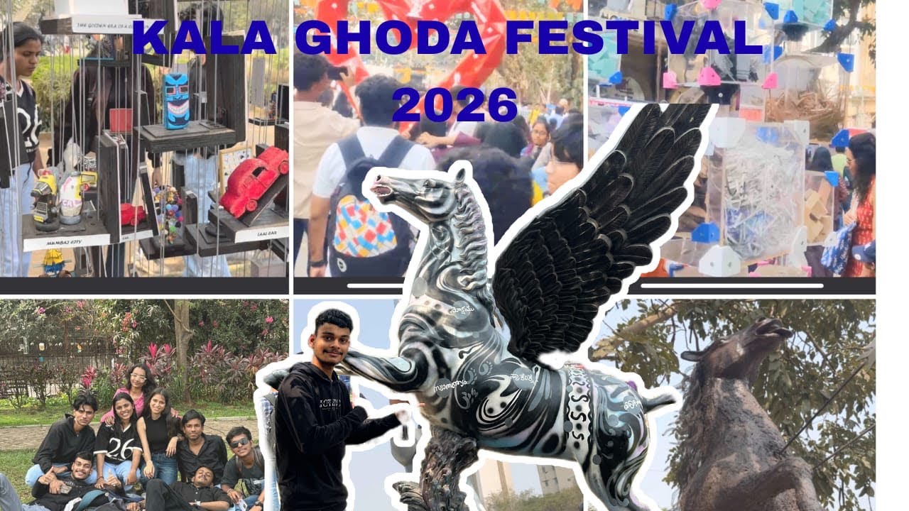 Kala ghoda art festival 2026 | #vlogsbyharsh #kalaghodaartfestival #churchgate #viralvlogs #funny 