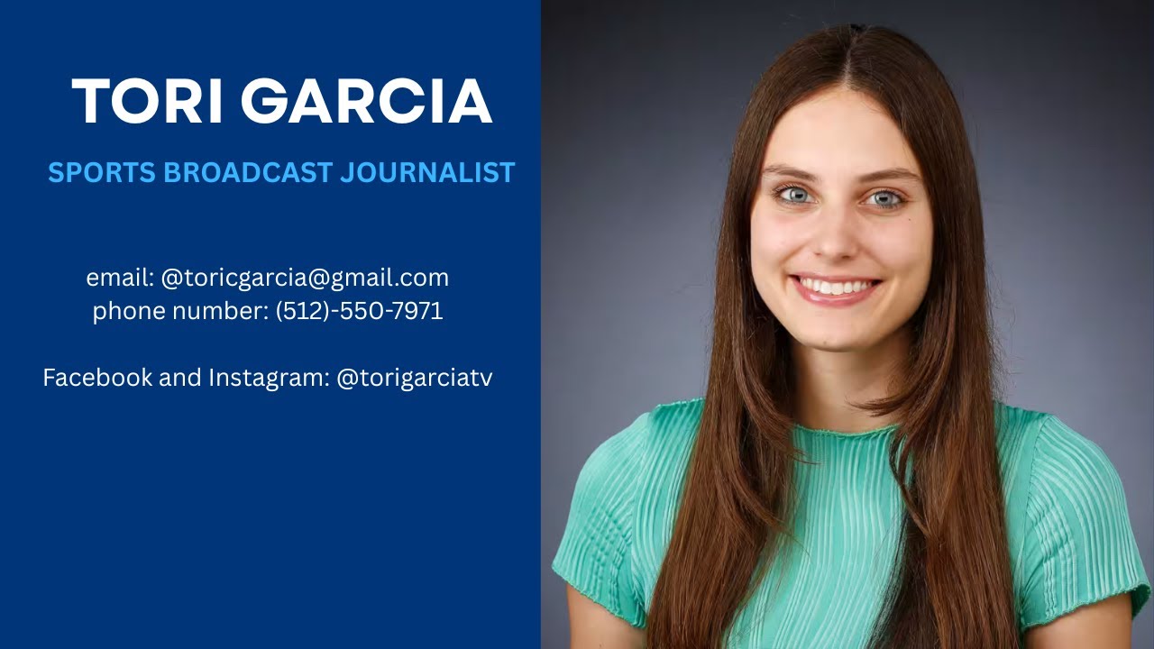 Tori Garcia Sports Reporter Reel January 2026