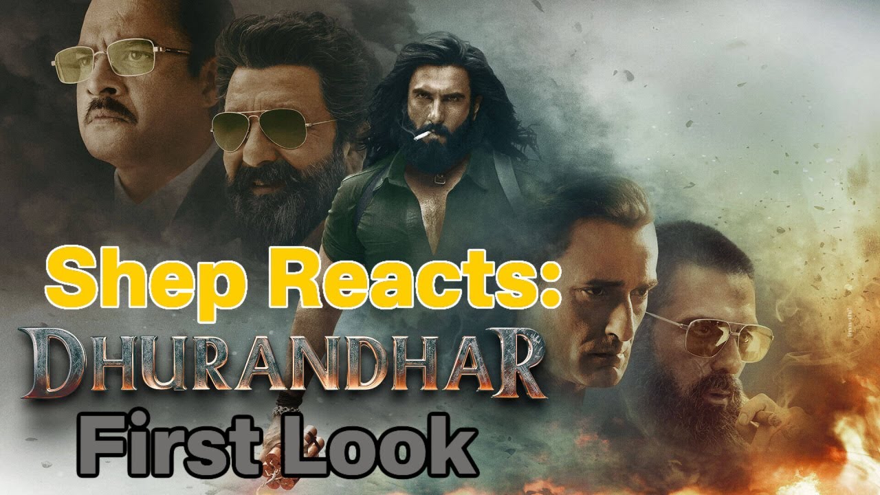 Dhurandhar FIRST LOOK REACTION | This Energy Is Unreal 🔥🎬