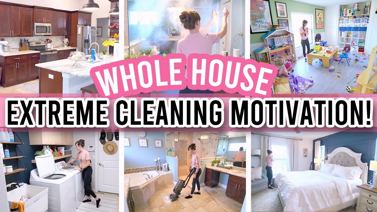 ✨NEW✨ WHOLE HOUSE CLEANING MOTIVATION 2024 | ALL DAY CLEAN WITH ME! | Shelby Marybeth