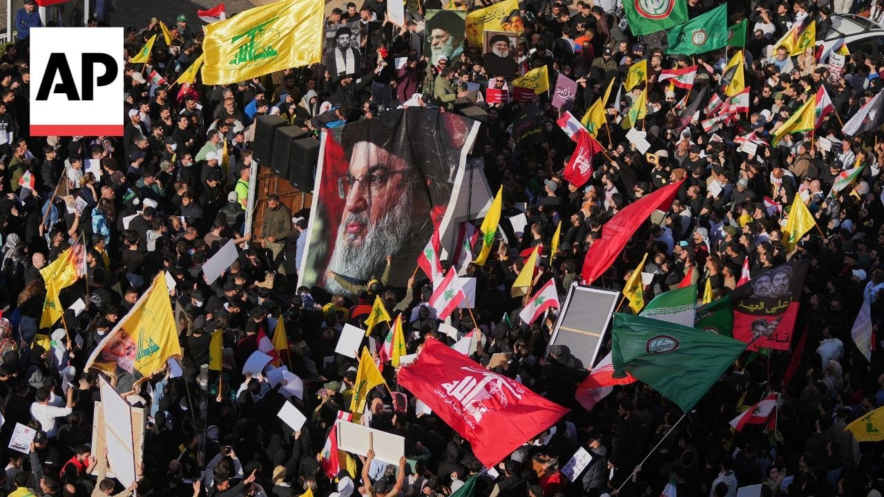 Thousands protest Lebanon prime minister's planned negotiations with Israel