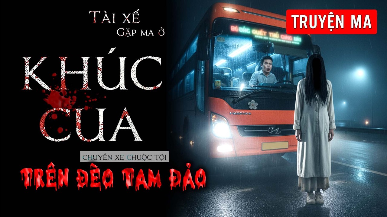 TÀI XẾ XE KHÁCH GẶP MA Ở KHÚC CUA TRÊN ĐÈO TAM ĐẢO