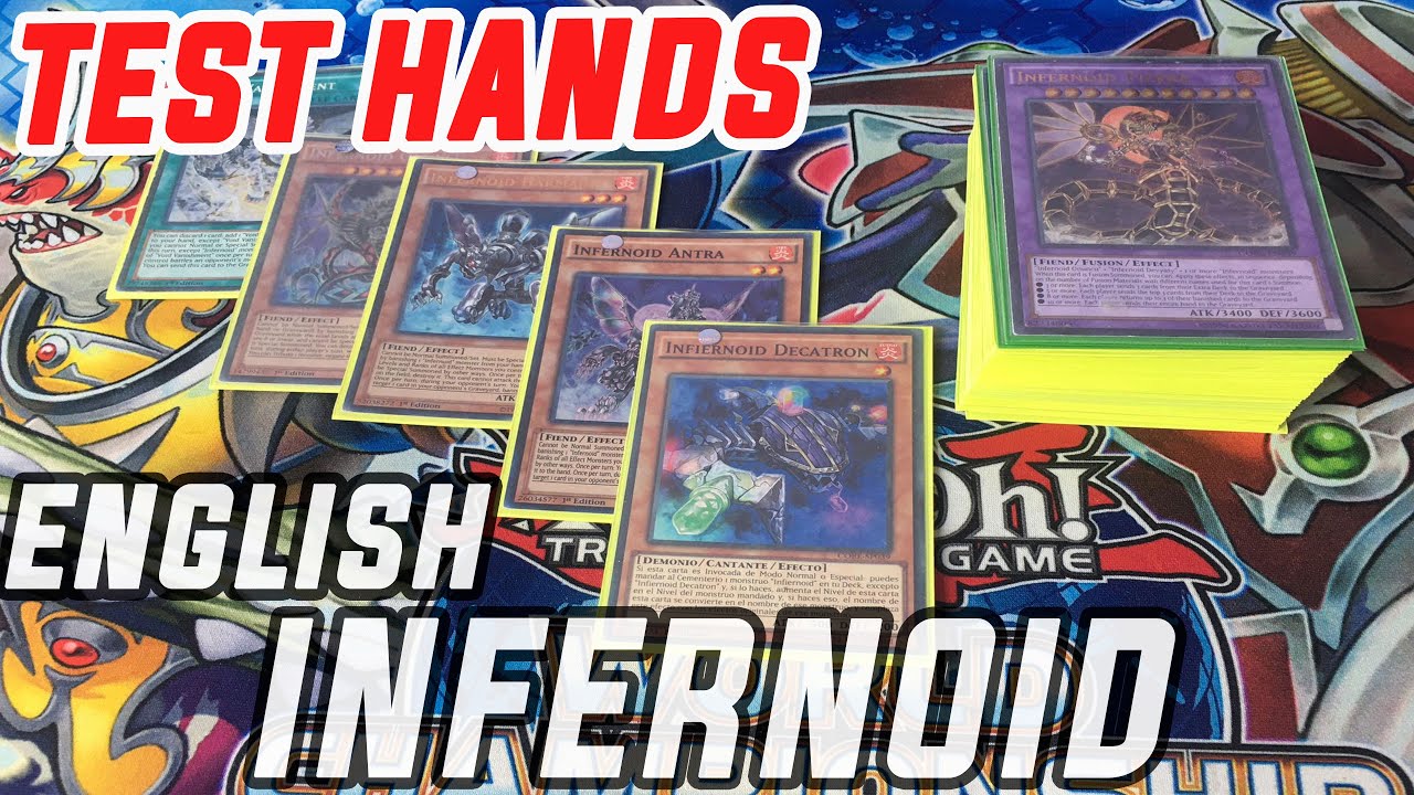 HOW TO PLAY ✅ INFERNOID DECK 2021 🔥 test hands (English commentary)