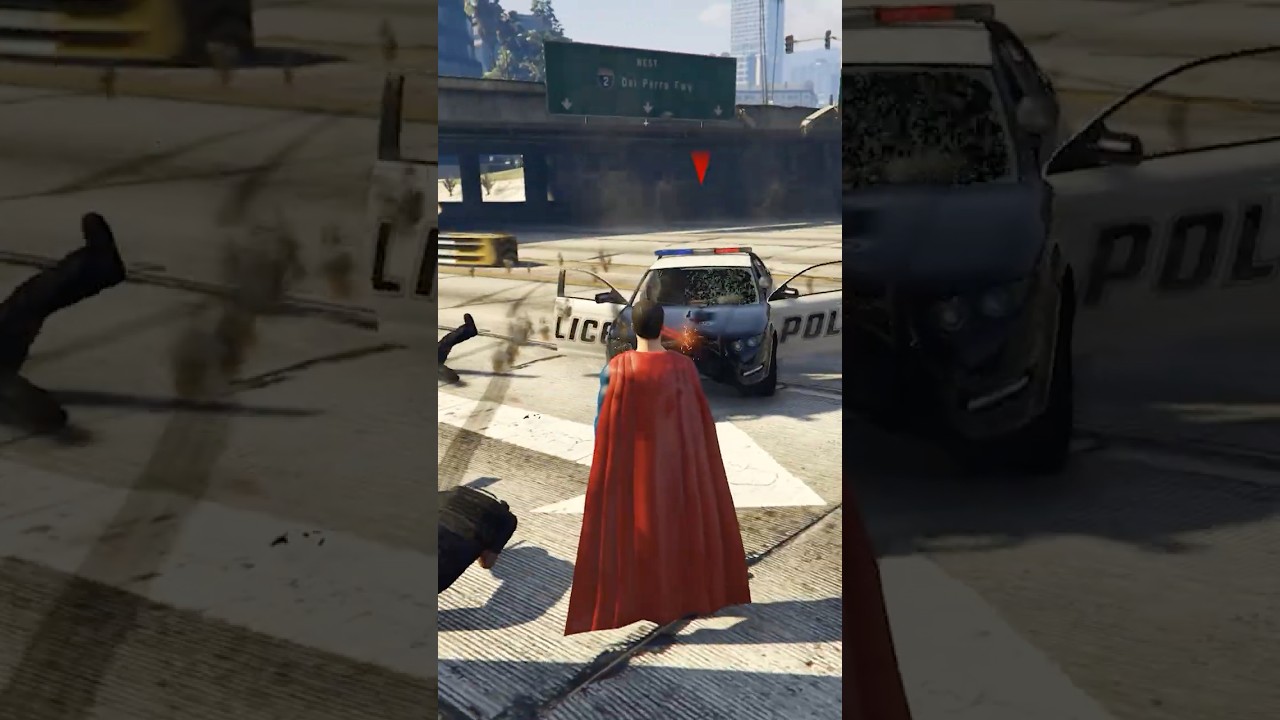 Superman Kills Police👮 | GTA 5 | Phil Gaming OP