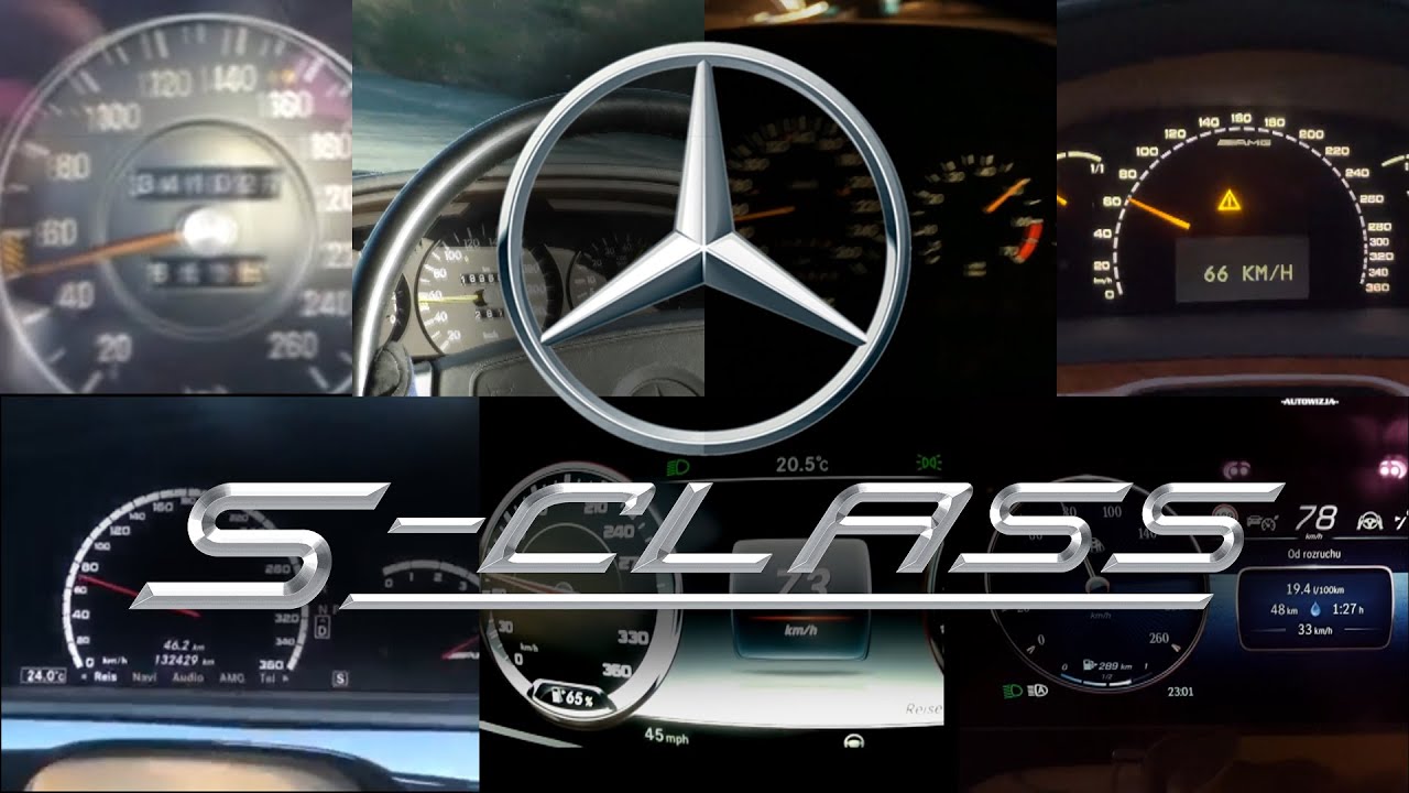 Mercedes-Benz S CLASS Acceleration Battle | 0-100