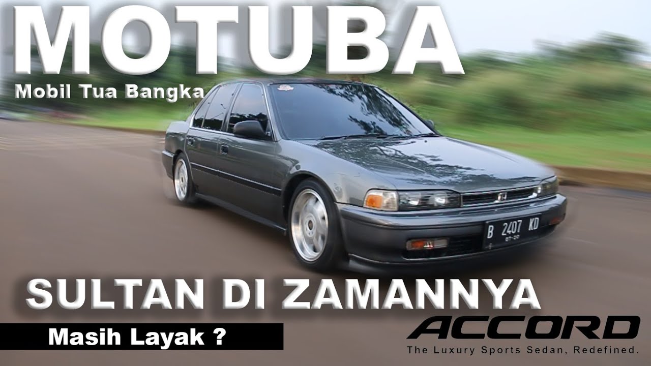REVIEW  HONDA ACCORD MAESTRO 1991 #MOTUBA