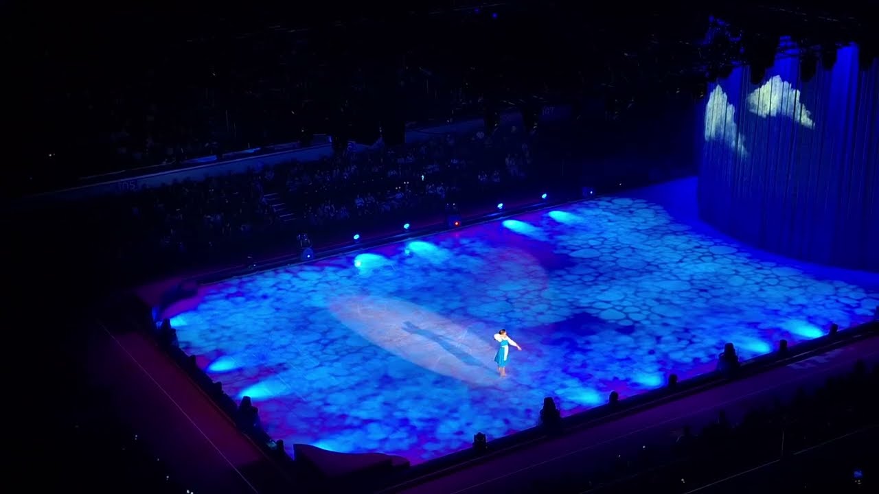 Disney On Ice 2024 Gen Ad View Beauty and the Beast Belle & Beast