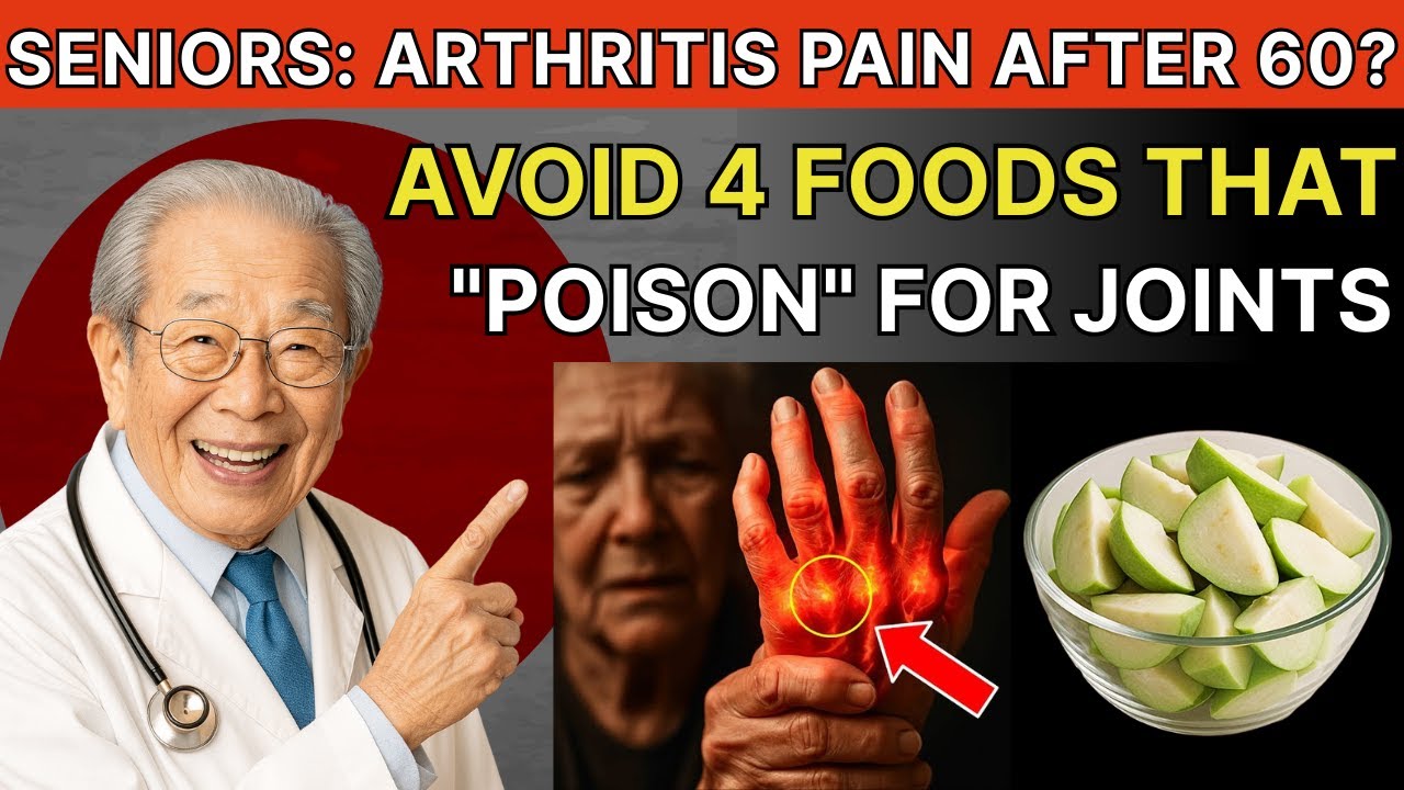SENIORS: AVOID 4 Foods That TRIGGER Arthritis (and 4 That PROTECT!)! |Senior Health Tips