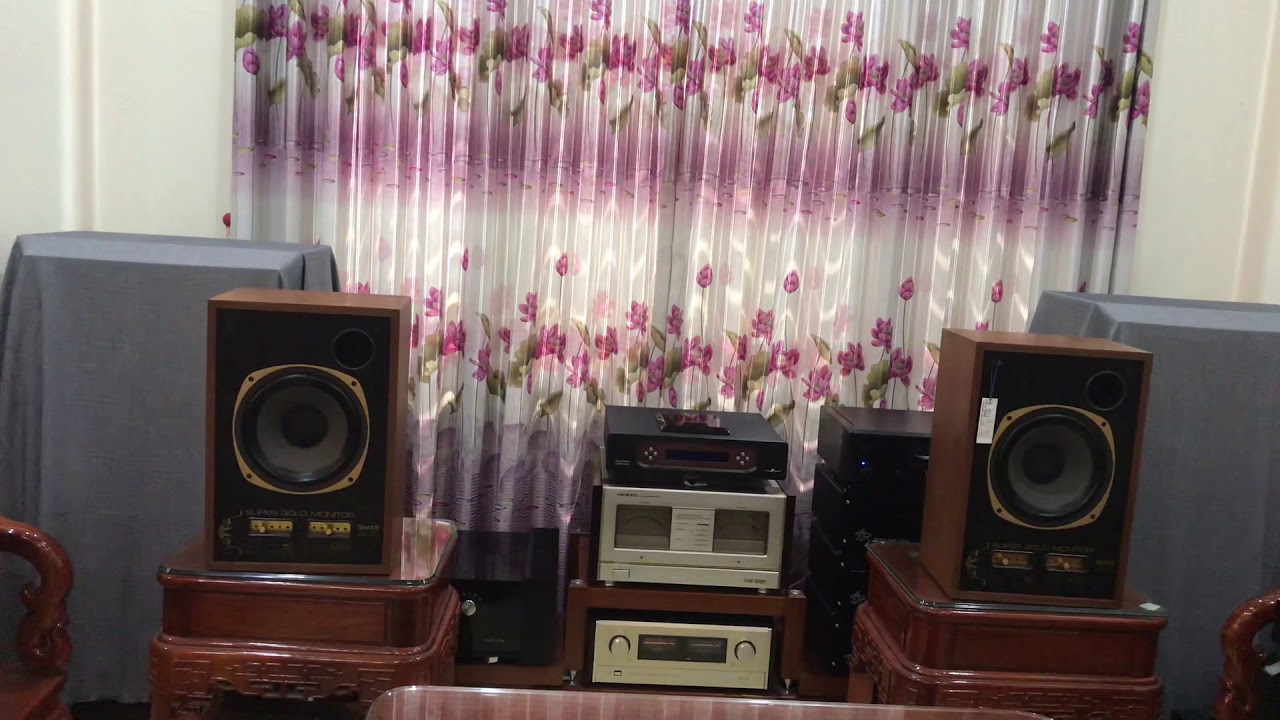 Tannoy Super Gold 10B và Accuphase E405