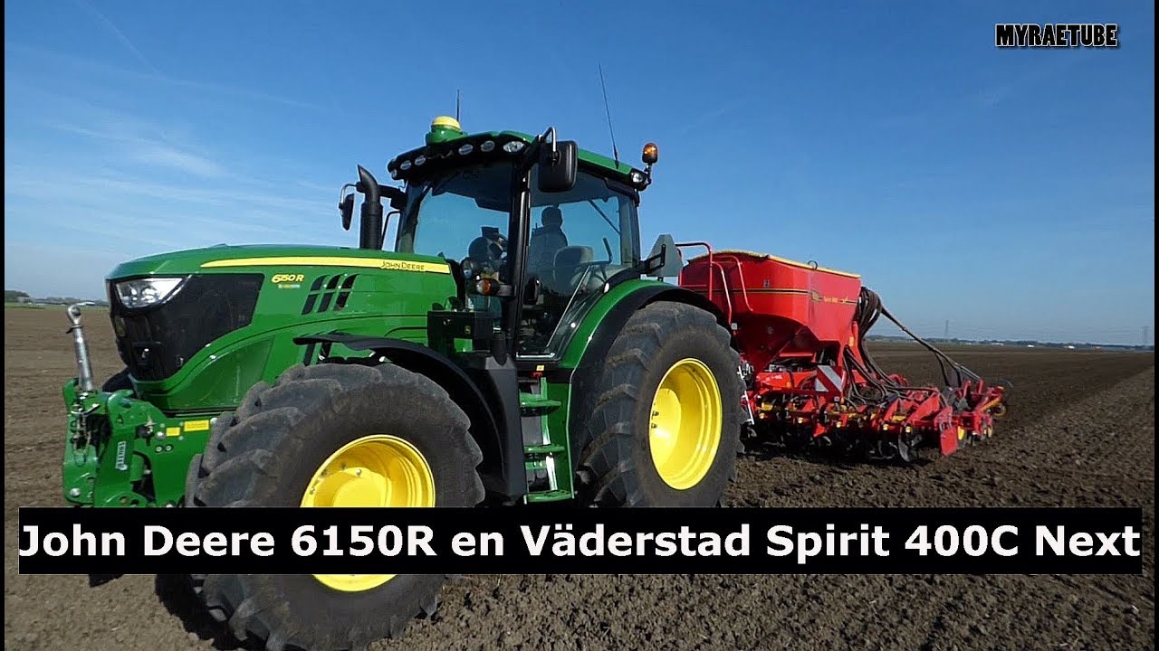John Deere 6150 Väderstad Spirit 400C Next