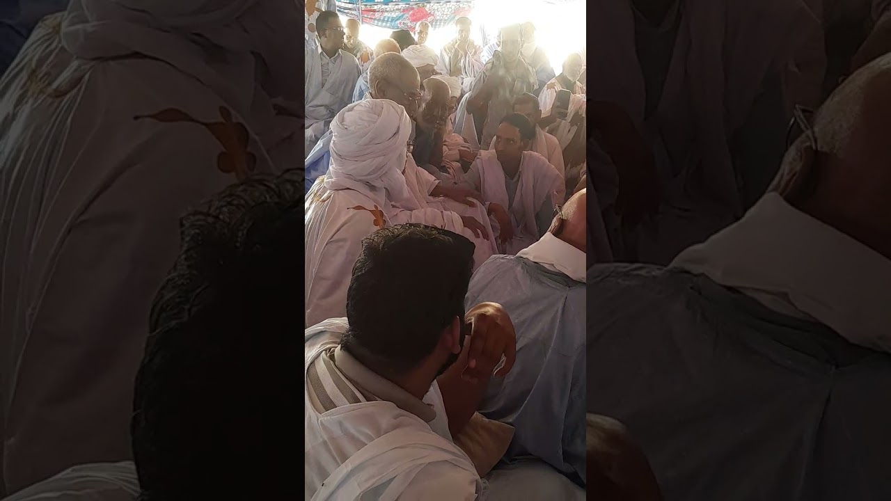 الشيخ أحمدُّو. ولد لمرابط ول حبيب الرحمان يعزي فى العلامة الشيخ محمدن عبدالرحمان الملقب ول فتى