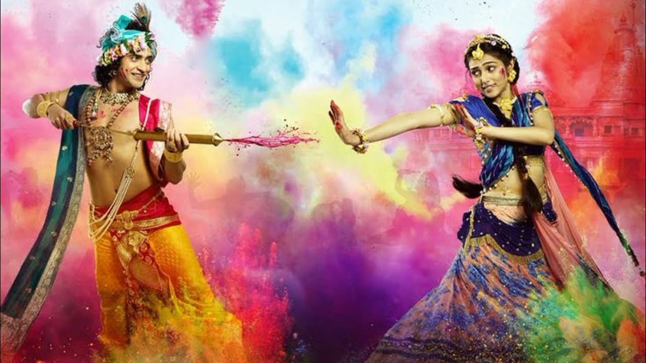 💃HAPPY # Holi aap sabhi ko