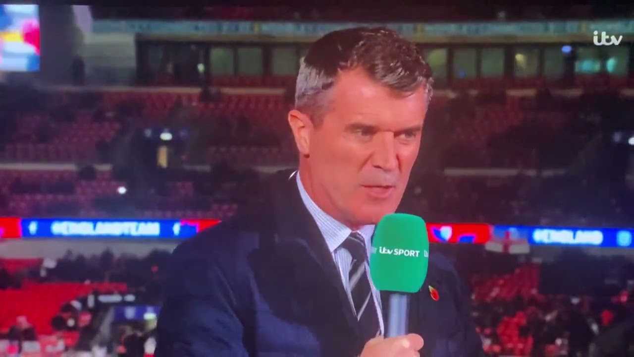 Ian Wright's reaction is priceless #RoyKeane you are a #Legend!! Roy Keane talking about Harry Kane