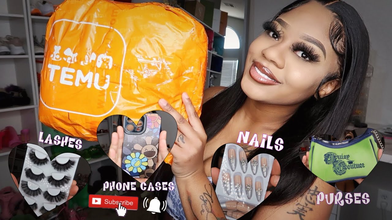 HUGE TEMU ACCESSORIES HAUL 2023 | 20+ items ( purses, shoes, nails, lashes, phonecases )