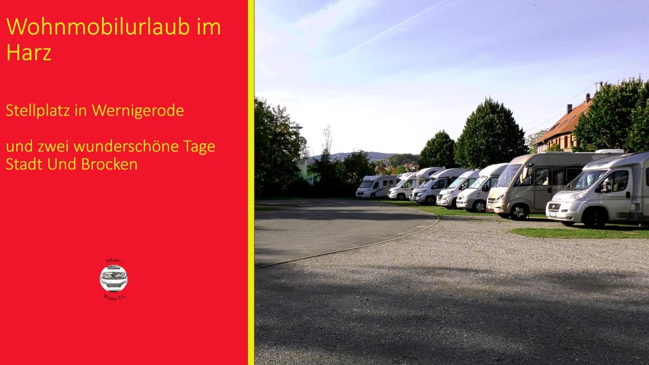 Wohnmobilstellplatz Katzenteich im Harz- Wernigerode und Brocken