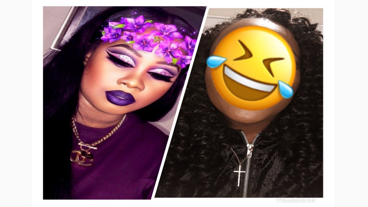 I Tried Following A Princess Bellaaa Makeup Tutorial | It Was a Good Fail!