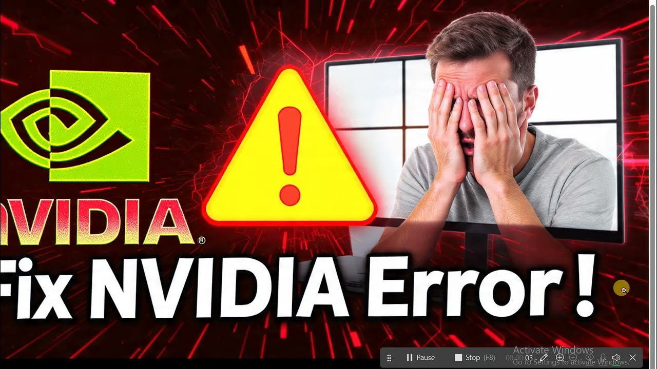 How to Fix NVIDIA GeForce Experience Error 0x0001